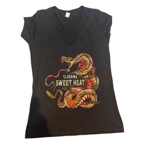 Tijuana sweet heat snake graphic tee